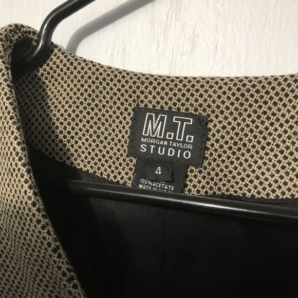 Vintage Morgan Taylor Wool Jacket Size 4 - Picture 2 of 4